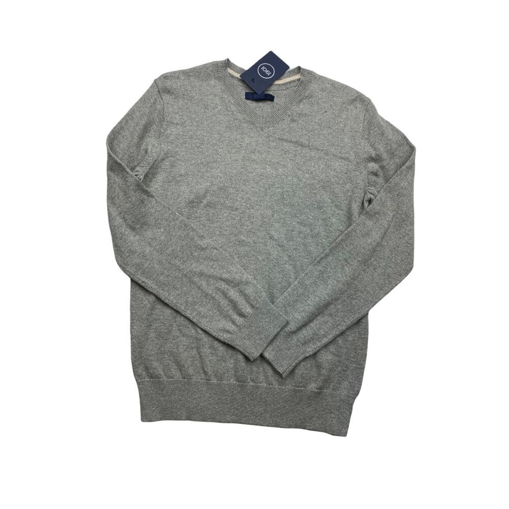 1901 Gray Pullover Boys Classic Sweater - NEW